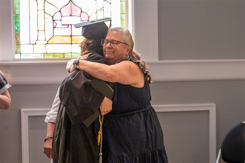 Students celebrate graduating